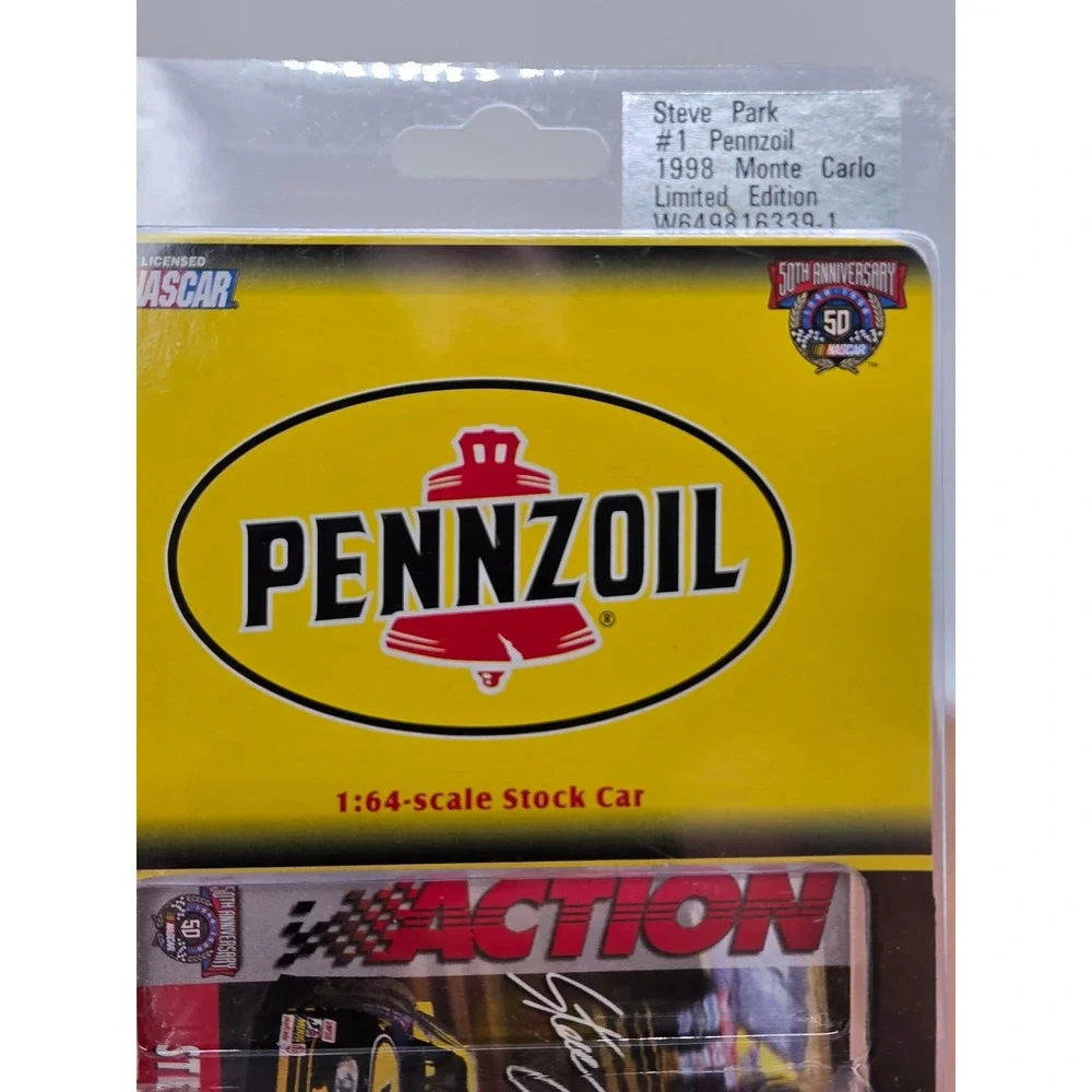 Steve Park 1 Pennzoil 1998 Monte Carlo Limited Edition 1:64 Action NASCAR Diecas